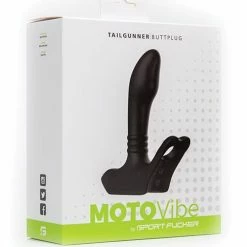 665 Sport Fucker MotoVibe Tailgunner - Black Anal Toys