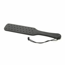 Kink & BDSM 665 High Speed Leather Paddle - Black
