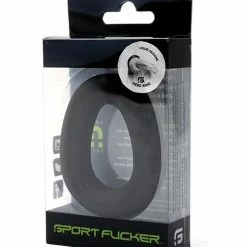 665 Sport Fucker Hero Ring - Black Penis Toys