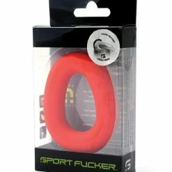 665 Sport Fucker Hero Ring - Red Penis Toys