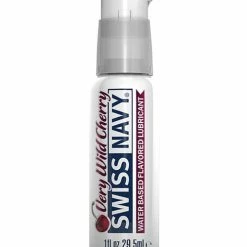 M.D. Science Lab Lubes Swiss Navy Very Wild Cherry Flavored Lubricant - 1 Oz