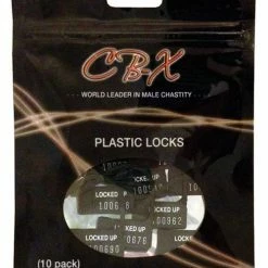 A.L. Enterprises Plastic Cock Cage Lock - Pack Of 10