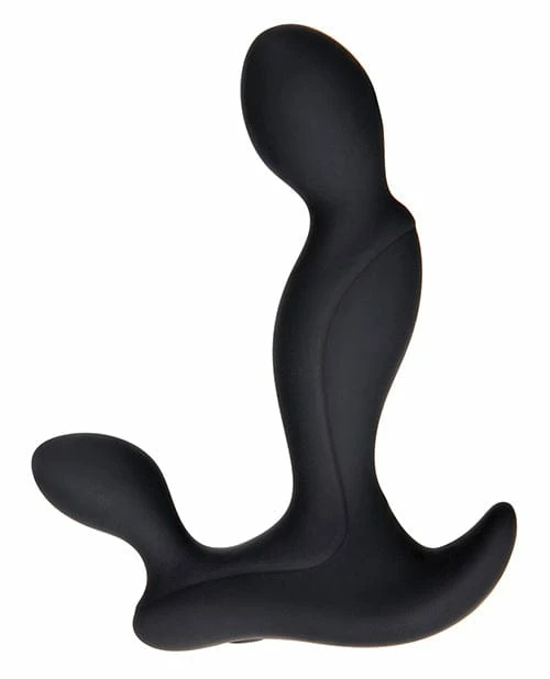 Adam & Eve Adam's Vibrating Triple Probe - Black Anal Toys