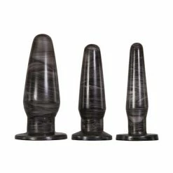 Anal Toys Adam & Eve Anal Rockets Trainer Set - Grey