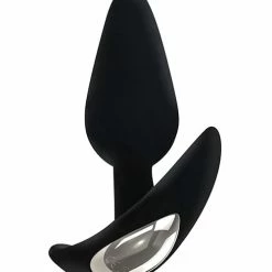 Adam & Eve's Rechargeable Vibrating Anal Plug - Black
