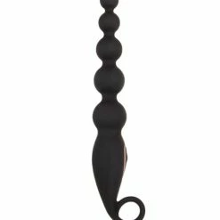 Adam & Eve Vibrating Anal Bead Stick - Black Anal Toys