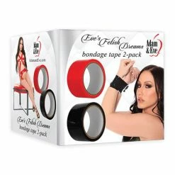 Adam & Eve Eve's Fetish Dreams Bondage Tape - 2 Pack Kink & BDSM
