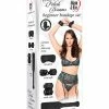 Kink & BDSM Adam & Eve's Fetish Dreams Beginner Bondage Set - Black