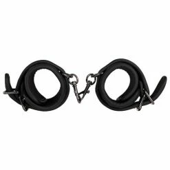 Adam & Eve's Fetish Dreams Wrist Cuffs - Black Kink & BDSM