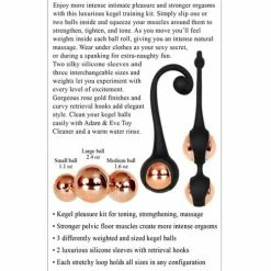 Adam & Eve Intimate Pleasure Kegel Set Sexual Enhancers For Couples