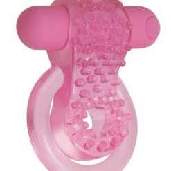 Penis Toys Adam & Eve Couples Enhancer Rechargeable Cock Ring - Pink