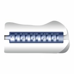 Penis Toys Adam & Eve Intensity Power Stroker - Clear-Blue