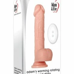 Adam & Eve Adam's Warming Rotating Power Boost Dildo - Light Vibrators