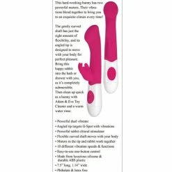 Vibrators Adam & Eve Bunny Love Silicone G - Pink