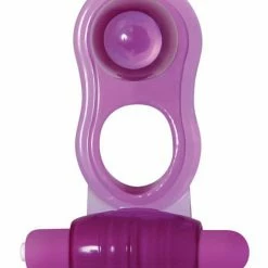 Vibrators Adam & Eve DP Fantasy Ring - Purple