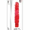 Adam & Eve Easy O Red Rocket - Red Vibrators