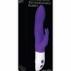 Vibrators Adam & Eve Eve's Big Love Rabbit - Purple