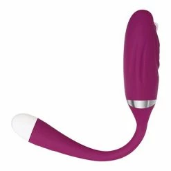 Vibrators Adam & Eve Eve's Thumping Love Button - Burgundy