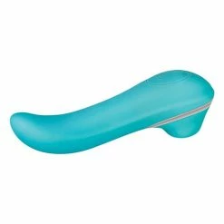 Adam & Eve French Kiss Her Clit Stimulator - Teal Vibrators
