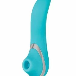 Adam & Eve French Kiss Her Clit Stimulator - Teal Vibrators