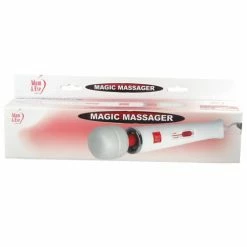 Adam & Eve Magic Massager - White-Red