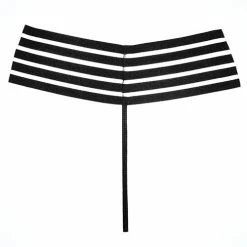 Allure Lingerie Adore Cheeky Chique Black One Size Fits Most