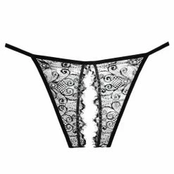 Allure Lingerie Adore Lace Enchanted Belle Panty One Size Fits Most