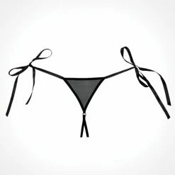 Allure Lingerie Adore Lolita Panty Black One Size Fits Most