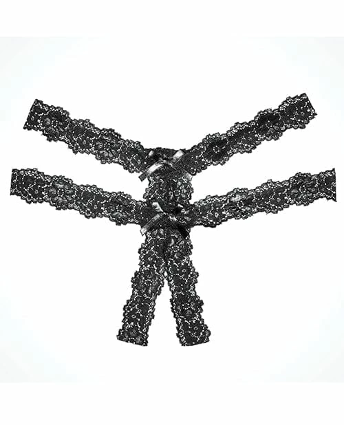 Allure Lingerie Adore Southern Rhapsody Black One Size Fits Most