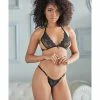 Allure Lingerie Allure Paris Lace Bralette & Open Panty
