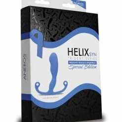 Anal Toys Aneros Special Edition Helix Syn Trident Series Prostate Stimulator - Blue