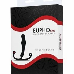 Anal Toys Aneros Trident Series Prostate Stimulator Eupho Syn Trident - Black