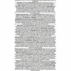 B. Cumming Elbow Grease H2o Personal Lubricant - 2 Oz. Bottle