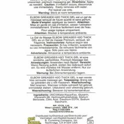 B. Cumming Elbow Grease H2O Thick Gel Lubes