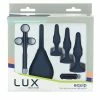 B.M.S. Enterprises Lux Active Equip Silicone Anal Training Kit - Dark Blue