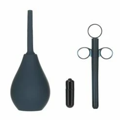 B.M.S. Enterprises Lux Active Equip Silicone Anal Training Kit - Dark Blue