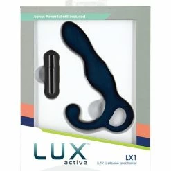 B.M.S. Enterprises Lux Active Lx1 5.75" Silicone Anal Trainer - Dark Blue