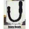 B.M.S. Enterprises Anal Toys Rechargeable Booty Beads - Black
