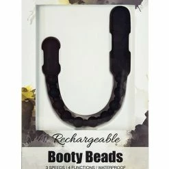 B.M.S. Enterprises Anal Toys Rechargeable Booty Beads - Black