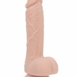 B.M.S. Enterprises Addiction Mark 7.5" Dildo - Beige