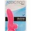 B.M.S. Enterprises Addiction Tom 7" Dildo - Hot Pink Dildos