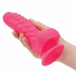 B.M.S. Enterprises Addiction Tom 7" Dildo - Hot Pink Dildos