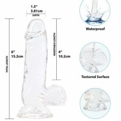 B.M.S. Enterprises Crystal Addiction Dong Dildos