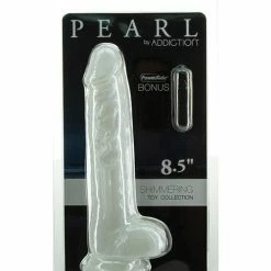 B.M.S. Enterprises Pearl Addiction 8.5" Dildo - Medium