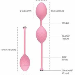 B.M.S. Enterprises Sexual Enhancers For Couples Pillow Talk Frisky Pleasure Balls