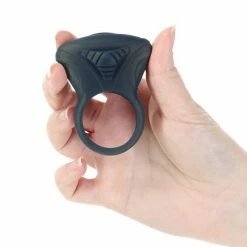 B.M.S. Enterprises Lux Active Circuit Vibrating Ring - Dark Blue