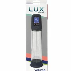 B.M.S. Enterprises Lux Active Volume Rechargeable Penis Pump - Black