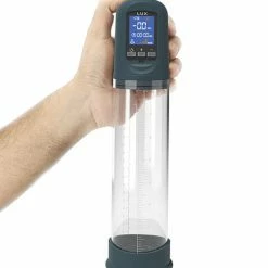 B.M.S. Enterprises Lux Active Volume Rechargeable Penis Pump - Black