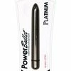 B.M.S. Enterprises 5.5" Platinum Power Bullet Vibrators