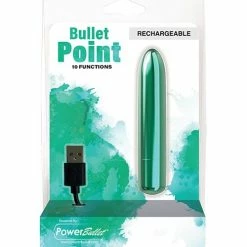 B.M.S. Enterprises Bullet Point Rechargeable Bullet - 10 Functions